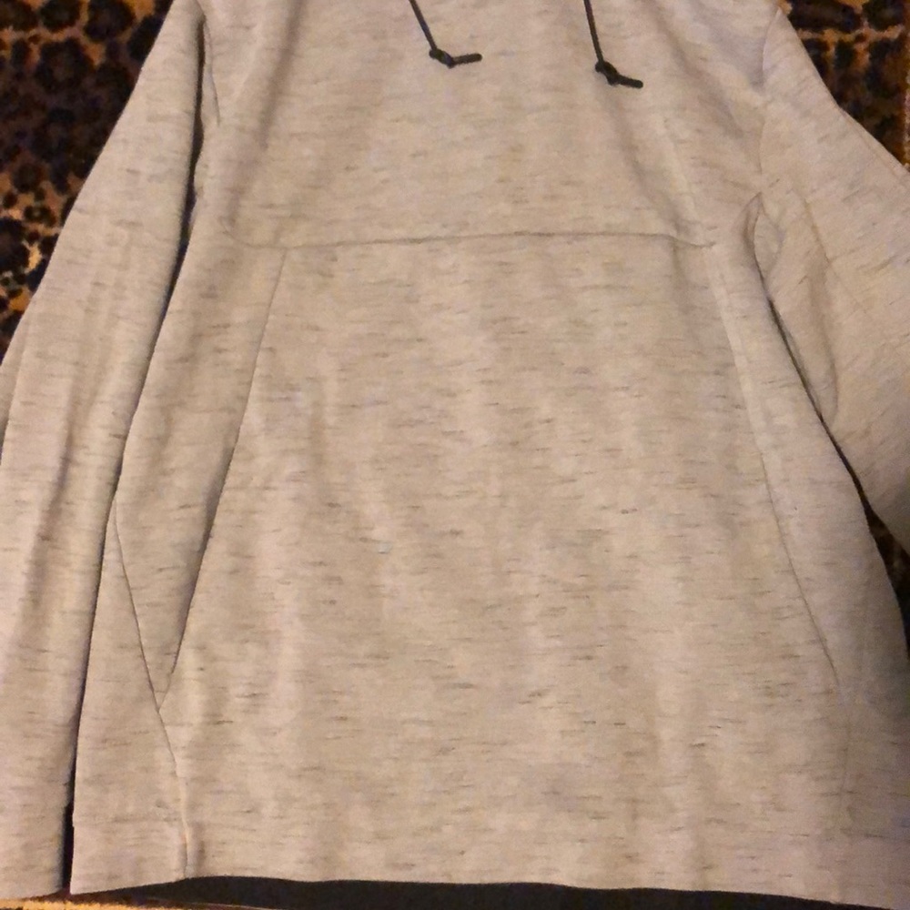 grey athletic hoodie - Picture 4 of 4